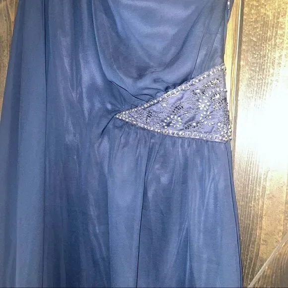 NWOT Free People One Shoulder Beaded Dress
